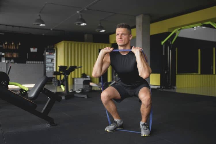 Band Front Squat To Optimize Your Strength Training